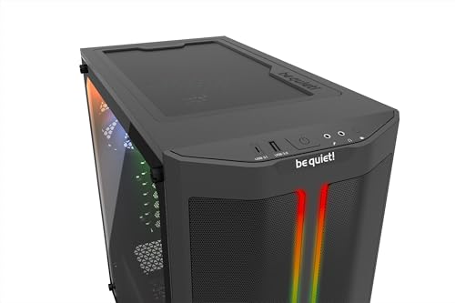 be quiet! Pure Base 500DX Black PC-Gehäuse, 3X Pure Wings 2 Lüfter, ARGB LEDs, Radiatoren bis...