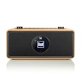 Dual Stereo Internetradio DAB+ Digitalradio UKW Radio mit Bluetooth und USB WLAN Wecker Farbdisplay...