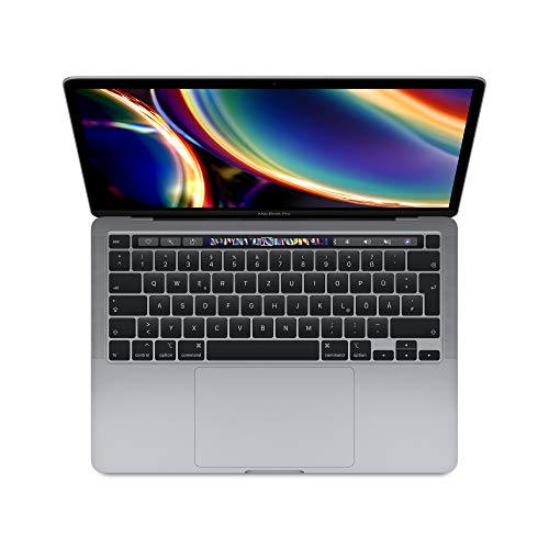 2020 Apple MacBook Pro (13', Intel i5 Chip, 16 GB RAM, 512 GB SSD Lager, Magic Keyboard, Vier...