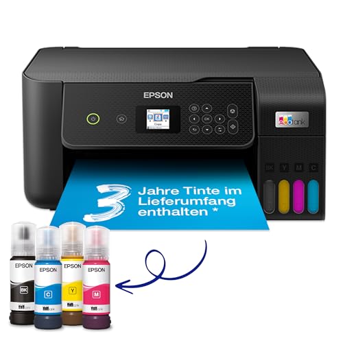 Epson EcoTank ET-2820 A4-Multifunktions-Wi-Fi-Tintentankdrucker, mit einem im Lieferumfang...