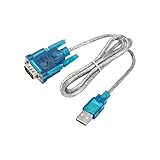 AKYGA AK-CO-02 Adapter USB A 2.0 auf RS-232 DB9 D-Sub 9...