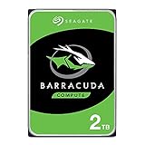 Seagate Barracuda 2TB interne Festplatte HDD, 3.5 Zoll, 7200...