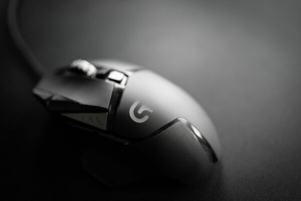 Logitech Gaming-Maus in schwarz