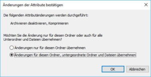 Windows 10: Ordner und Dateien komprimieren