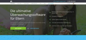 mSpy WhatsApp Spy App Screenshot Webseite