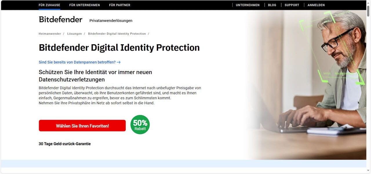 Bitdefender Digital Identity Protection