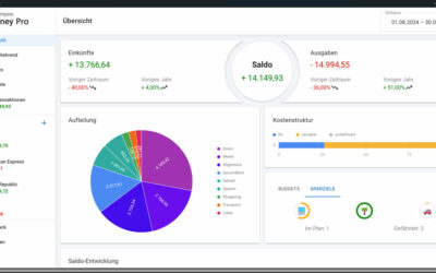 Ashampoo Money Pro Finanzübersicht