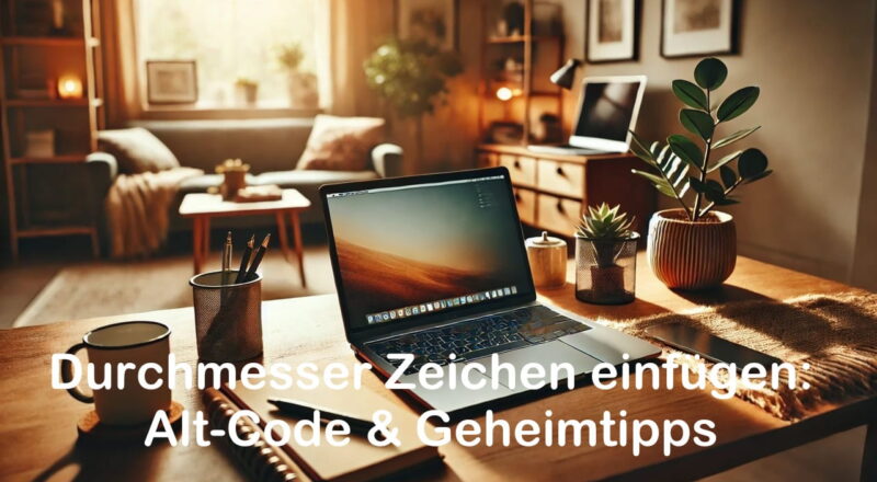 Durchmesser Zeichen einfügen: Alt-Code & Geheimtipps