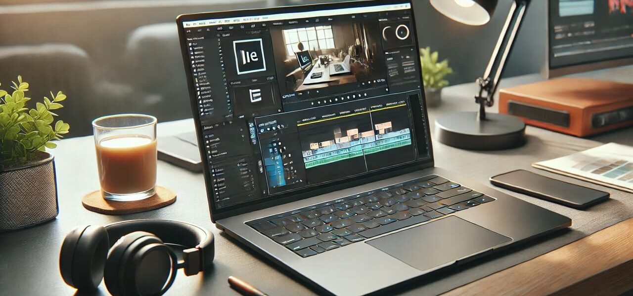 Laptop mit Videobearbeitungssoftware – Windows Movie Maker Alternativen für Einsteiger