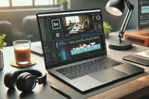 Laptop mit Videobearbeitungssoftware – Windows Movie Maker Alternativen für Einsteiger