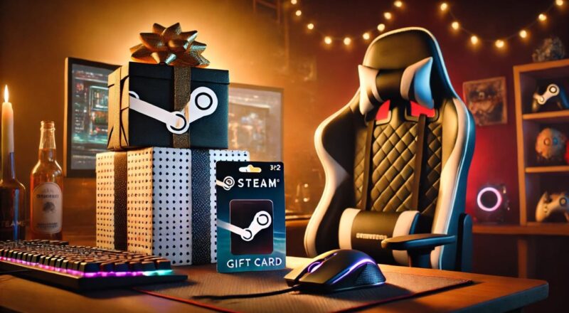 Geschenke für Gamer – Geschenkideen wie Gutschein, Gaming-Stuhl und Zubehör