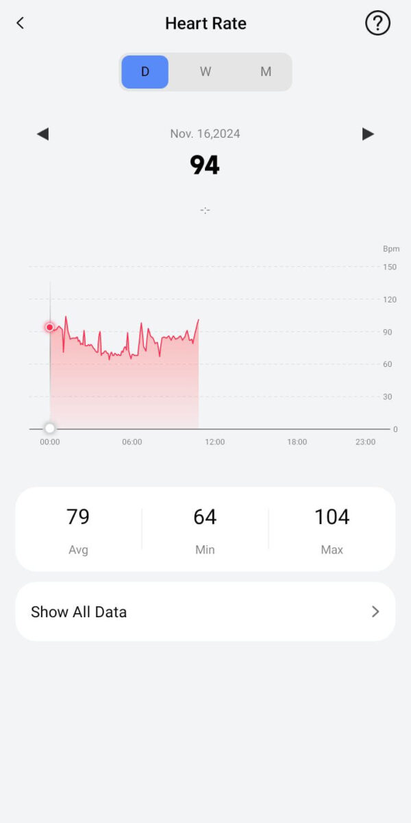 JCWear-App Puls-Messung