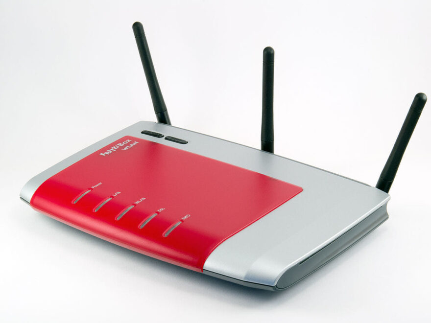 Fritz.Box nicht erreichbar: Beispiel eines Fritz.Box-Routers